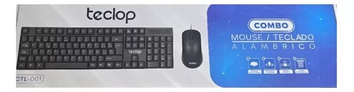 Miniatura 1 de Combo Teclado Mouse Alambrico Español Po